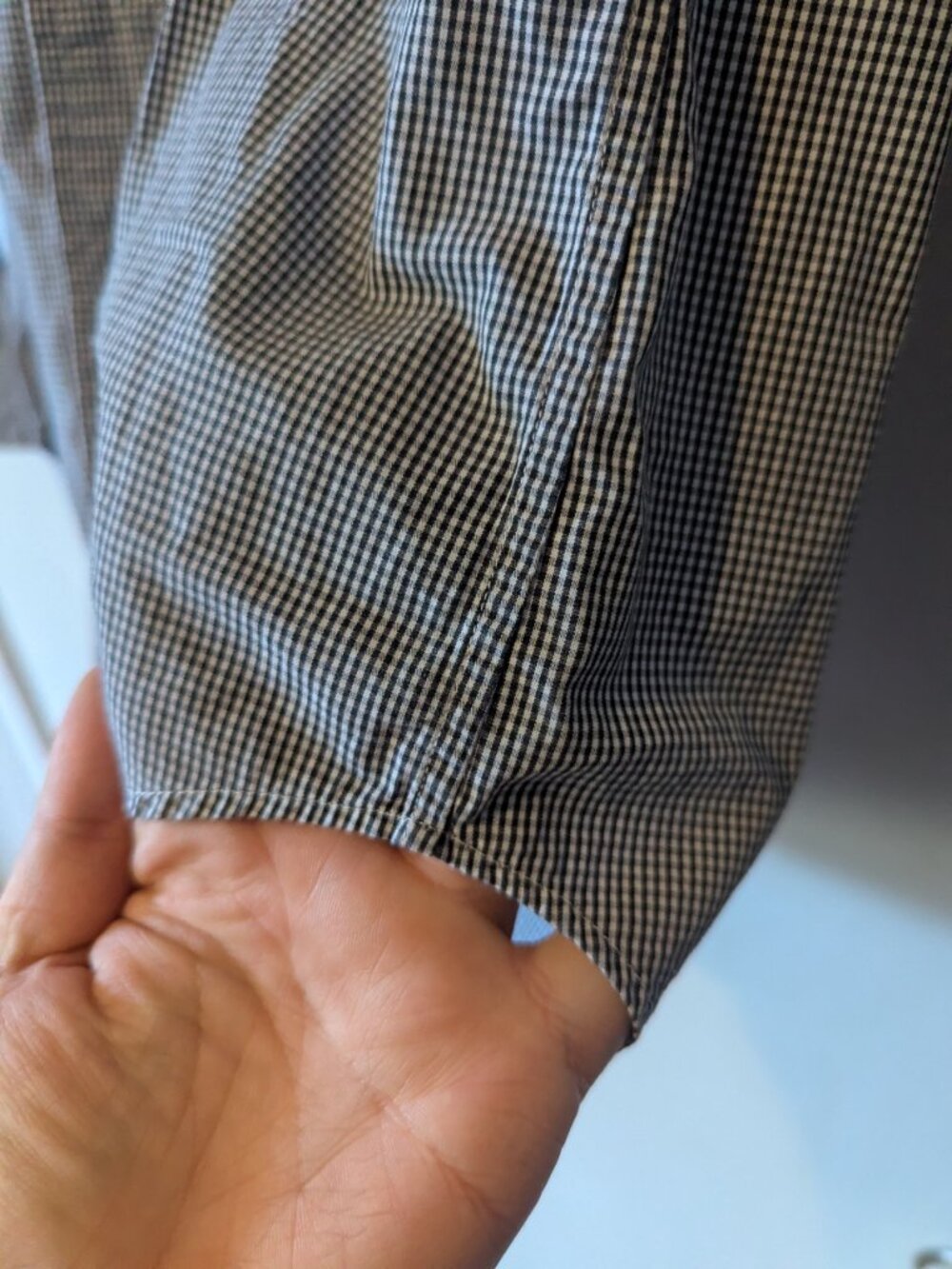 DRAKE'S - Classic check shirt - Sz 14.5 - Picture 5 of 8